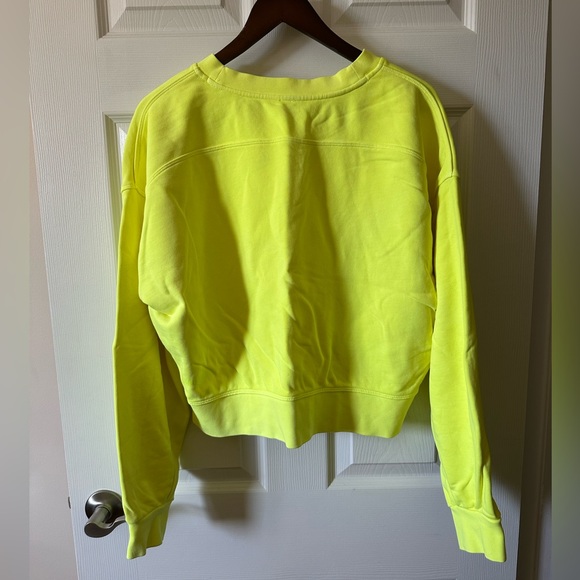 Lululemon Oversized Cropped Crew Neck Sweater - Picture 2 of 3